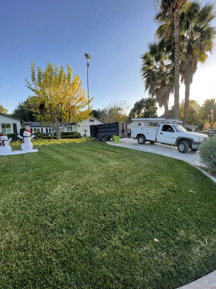 Affordable lawn mowing service with custom design in Redlands, CA by Rainbow Landscaping