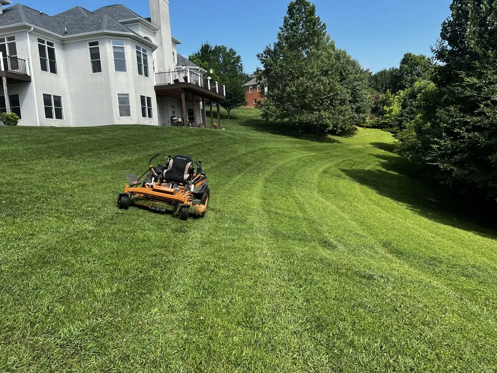 Affordable landscape design for year-round maintenance in Chattanooga, TN by Rainbow Lawn Care