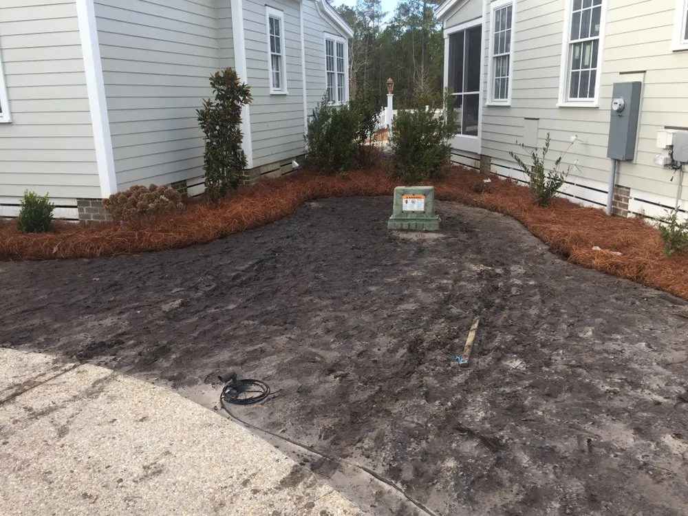 Reliable lawn mowing service in Ernul, NC by Raines Landscape
