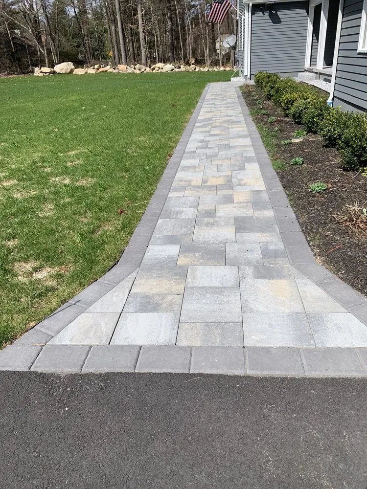 Trusted landscape installation in Holliston, MA - Rainforest Landscape