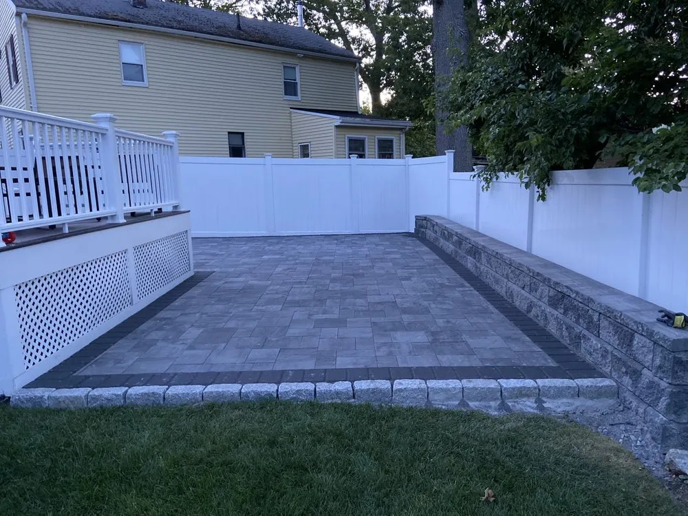 Expert landscape design in Holliston, MA by Rainforest Landscape