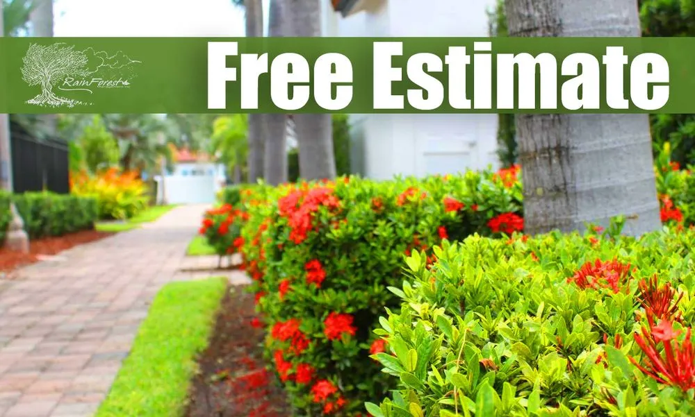 Affordable landscape design with custom design across Oakland Park, FL - RainForest Management