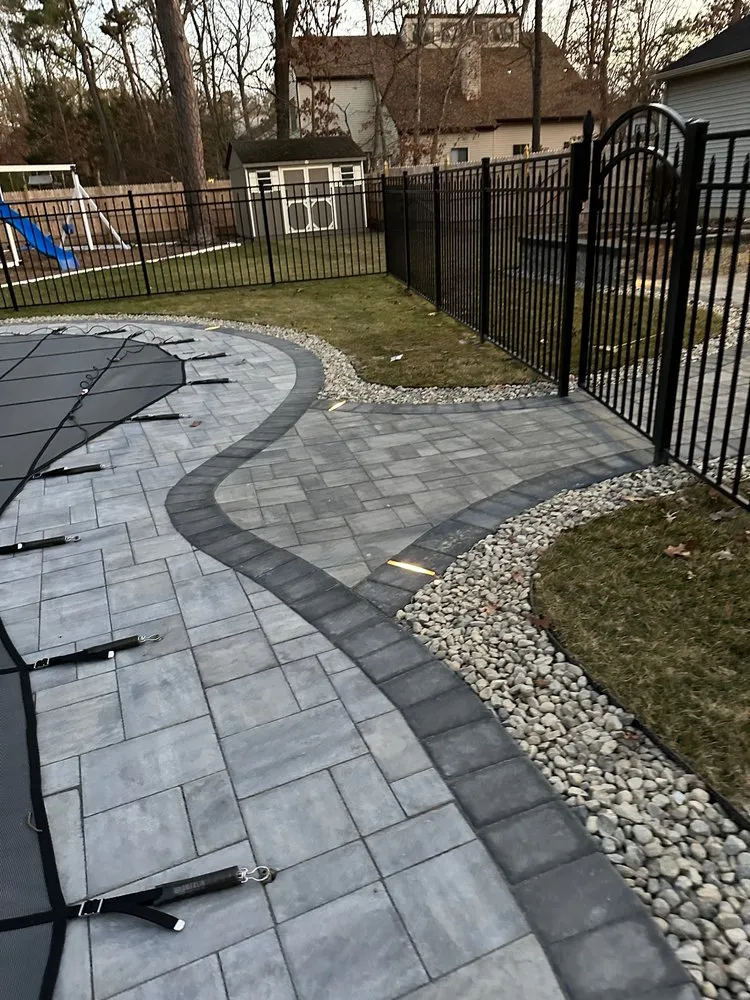 Professional outdoor landscaping in Hammonton, NJ by Rainmaker Irrigation & Landscaping