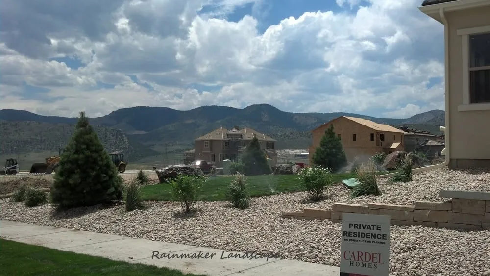 Trusted residential landscaping for homes in Littleton, CO by Rainmaker Landscapes