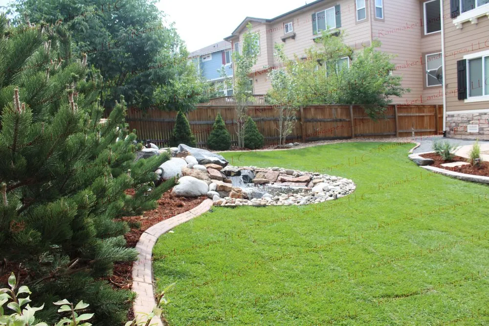 Affordable residential landscaping for residential properties in Littleton, CO by Rainmaker Landscapes