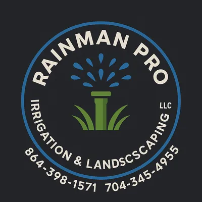 Rainman Pro Irrigation And Landscaping Logo