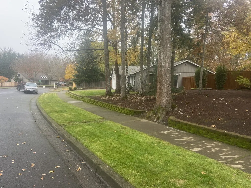 Expert lawn mowing service in Beaverton, OR by Rainmont Landscape Maintenance