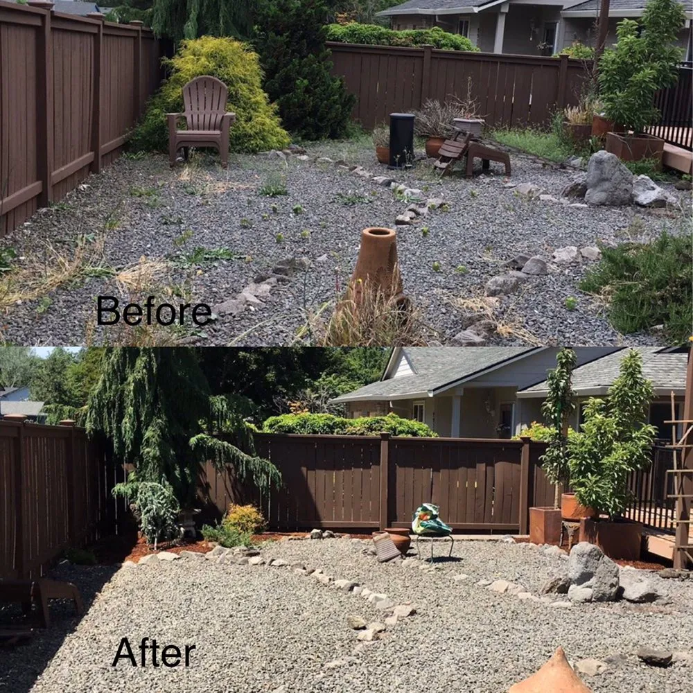 Custom yard cleanup service for residential properties across Beaverton, OR - Rainmont Landscape Maintenance
