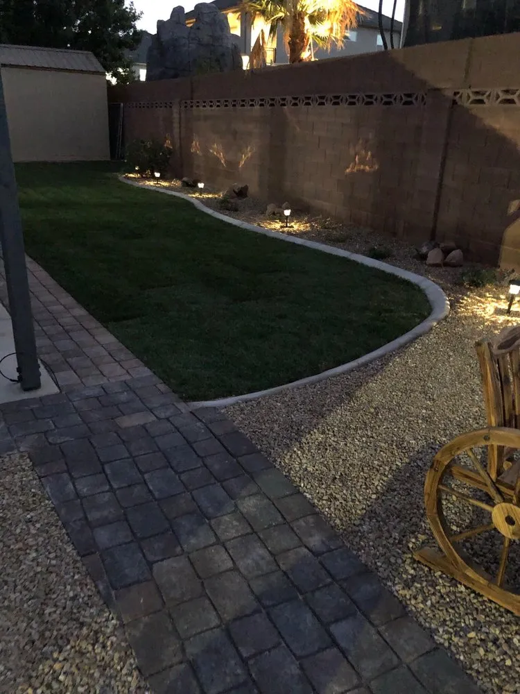 Professional lawn mowing service for year-round maintenance across Saint George, UT - Raintree Landscaping