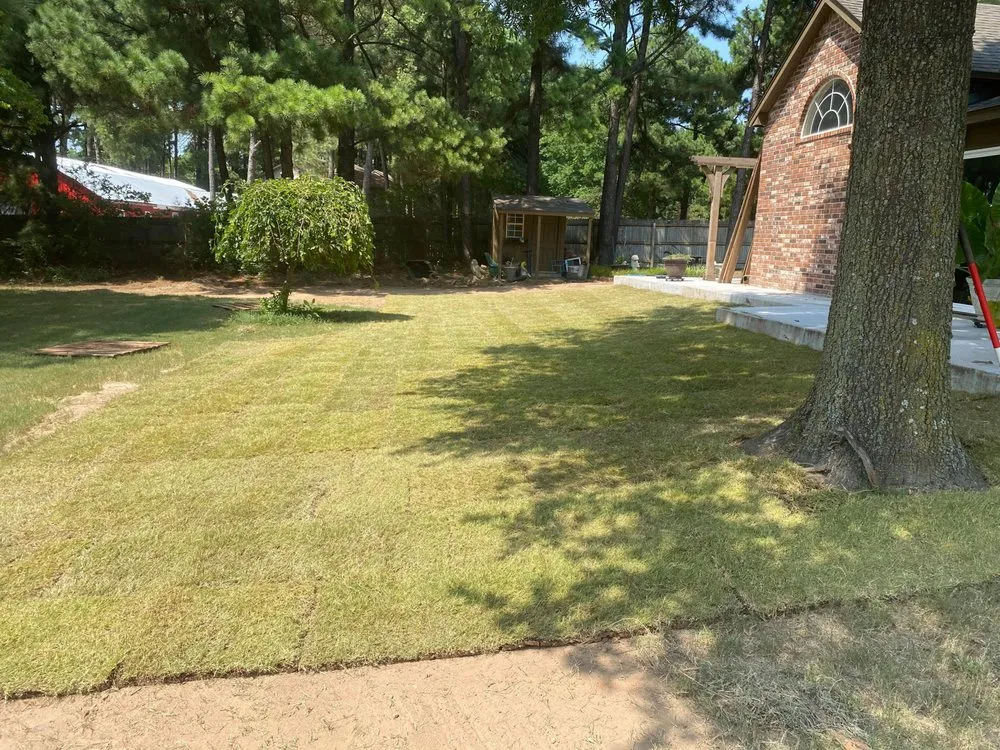 Local landscape installation for homes across Tulsa, OK - Raising Blades Sod