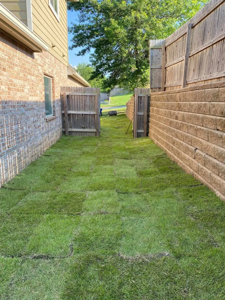 Local landscape installation experts serving Tulsa, OK - Raising Blades Sod