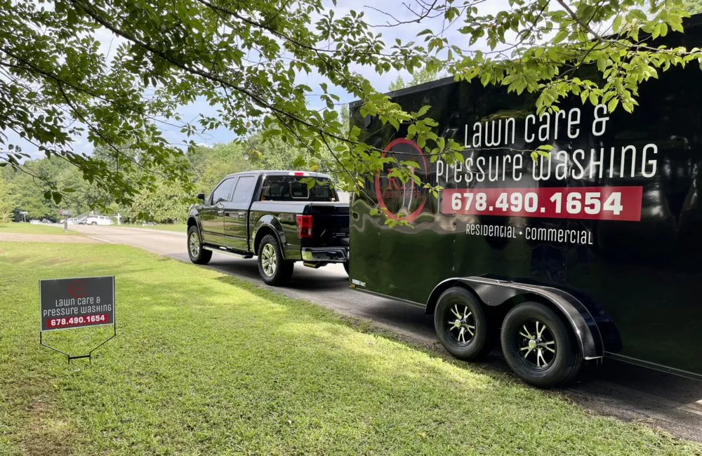 Custom lawn care service in McDonough, GA by Raising Hope