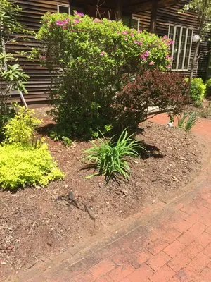 Raking It In Landscaping Logo