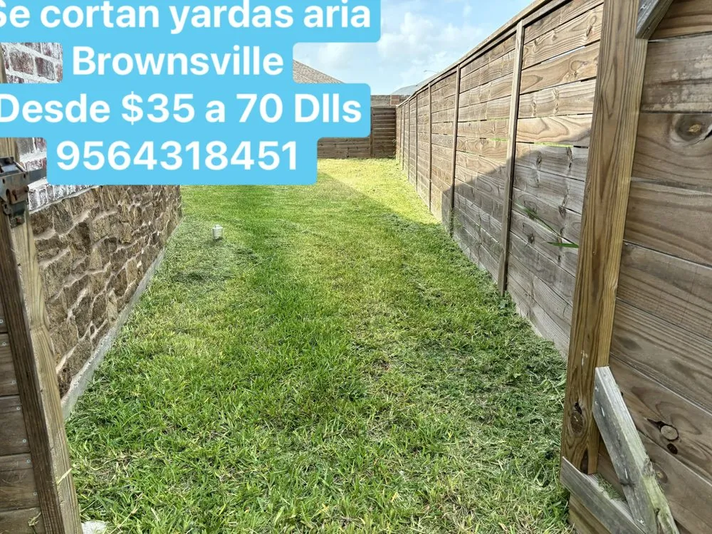 Professional landscape installation for beautiful yards in Brownsville, TX by Raúl Dávila Loadscaping