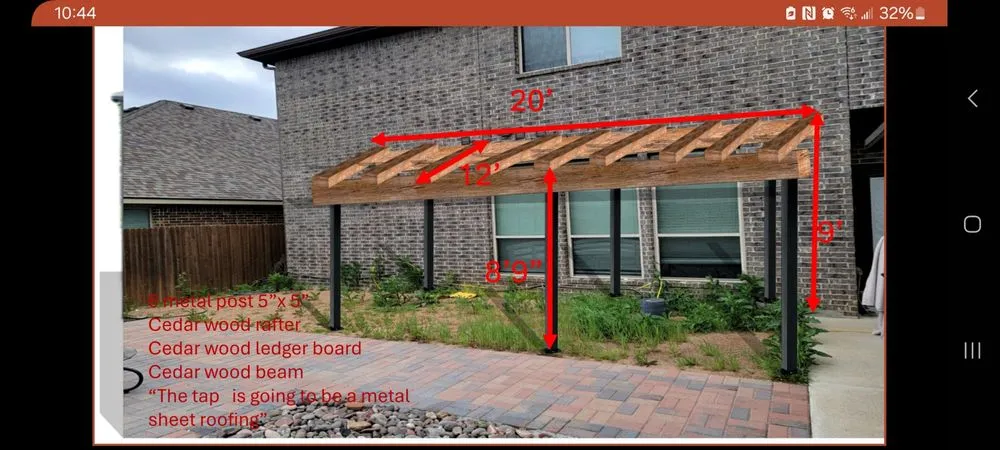 Custom outdoor landscaping experts serving Aubrey, TX - Ram Construction & Restoration