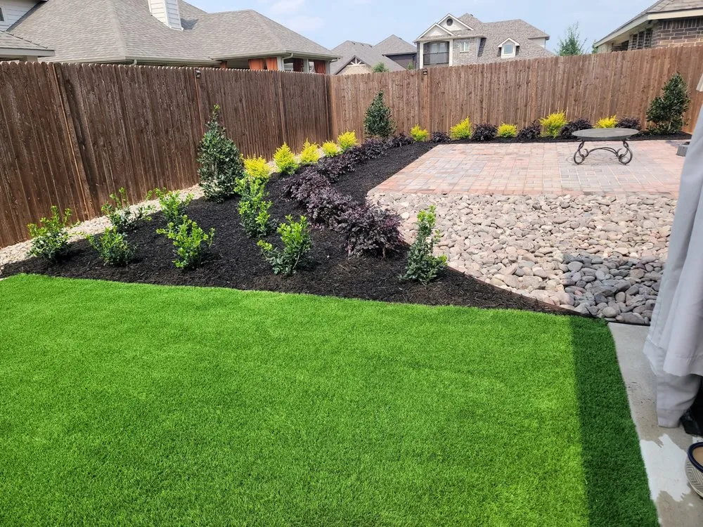 Local landscape design in Aubrey, TX by Ram Construction & Restoration