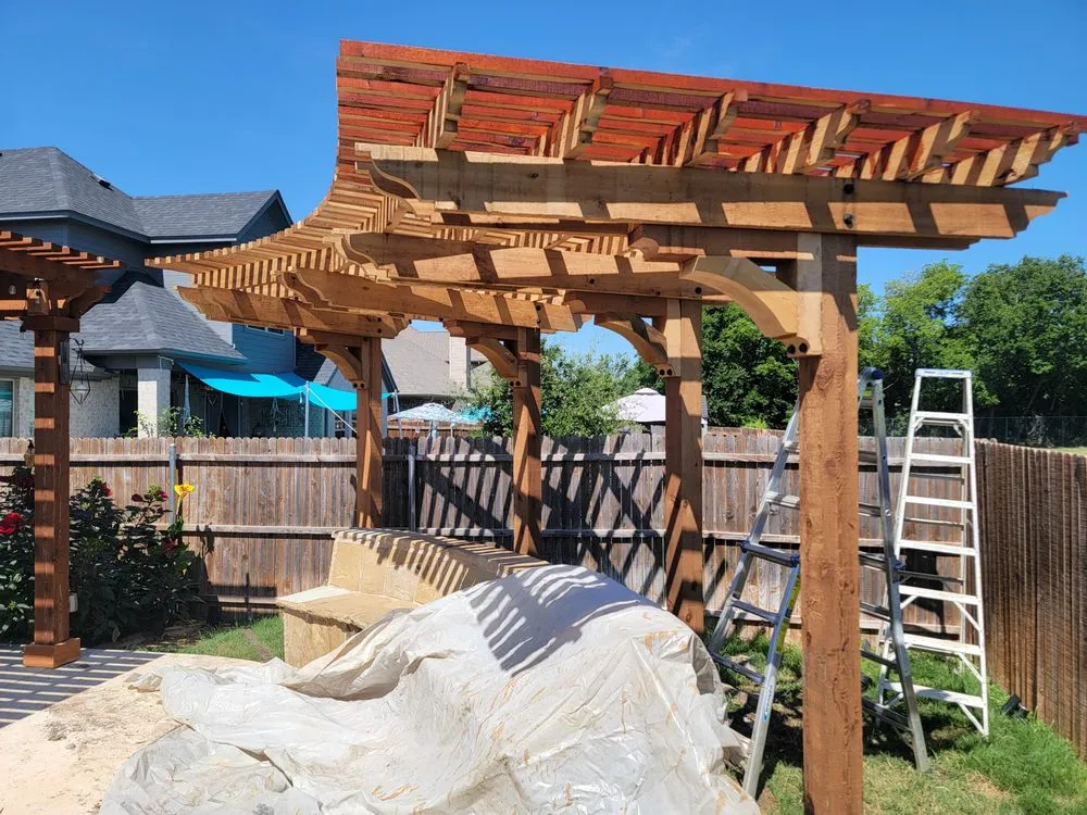 Expert landscape installation in Aubrey, TX by Ram Construction & Restoration