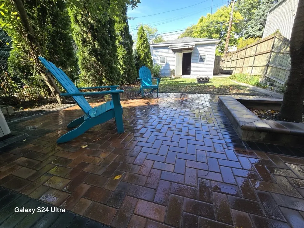 Custom landscape installation in Chicago, IL by R.A.M. Landscape & Patio Design
