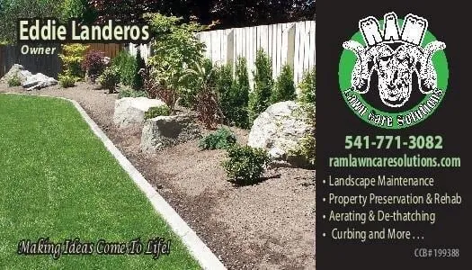 Top-rated lawn care service in Redmond, OR by Ram Landscape and Irrigation