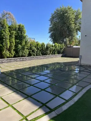 RAM Landscaping Construction Logo