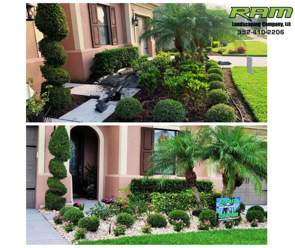 Affordable garden landscaping experts serving Wesley Chapel, FL - RAM Landscaping
