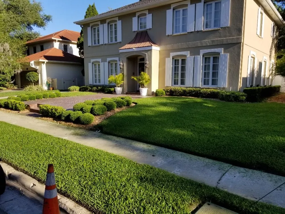 Affordable landscape design for homes in Wesley Chapel, FL by RAM Landscaping