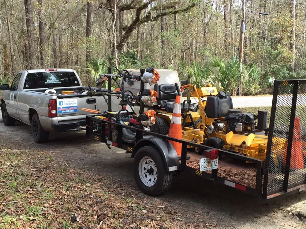 Custom yard maintenance in Jacksonville, FL by Rambo's Affordable Lawn & Landscaping