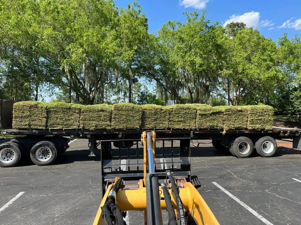 Custom landscape installation near you across Jacksonville, FL - Rambo's Sod & Mulch