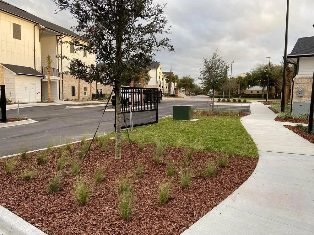 Reliable landscape design for year-round maintenance in Jacksonville, FL by Rambo's Sod & Mulch