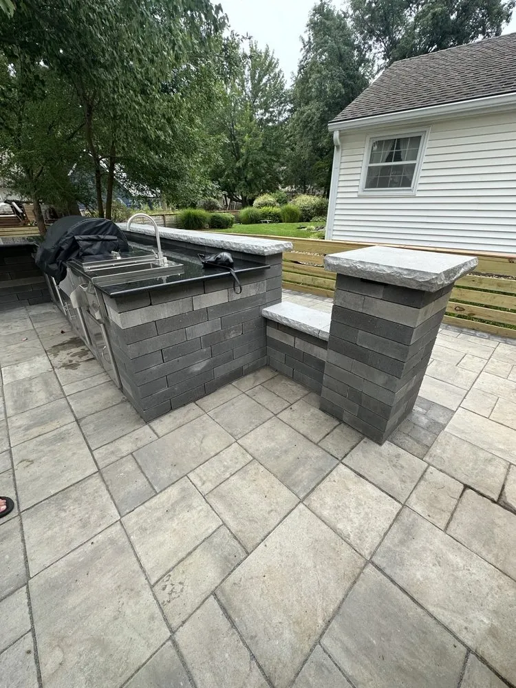 Professional landscape installation for homes in Gardner, KS by Ramey Lawn & Landscape