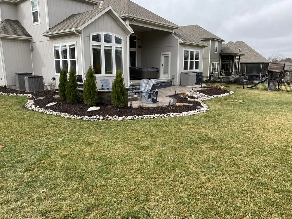 Expert yard cleanup service for homes in Gardner, KS by Ramey Lawn & Landscape