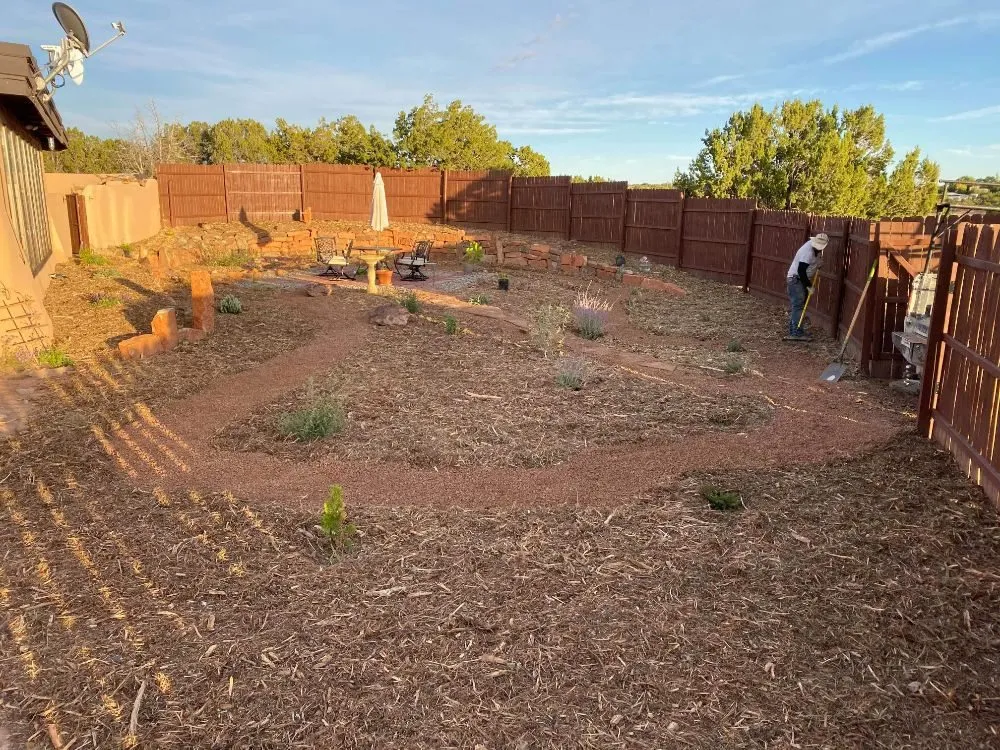 Professional outdoor landscaping with custom design across Santa Fe, NM - Ramirez construction and Landscaping