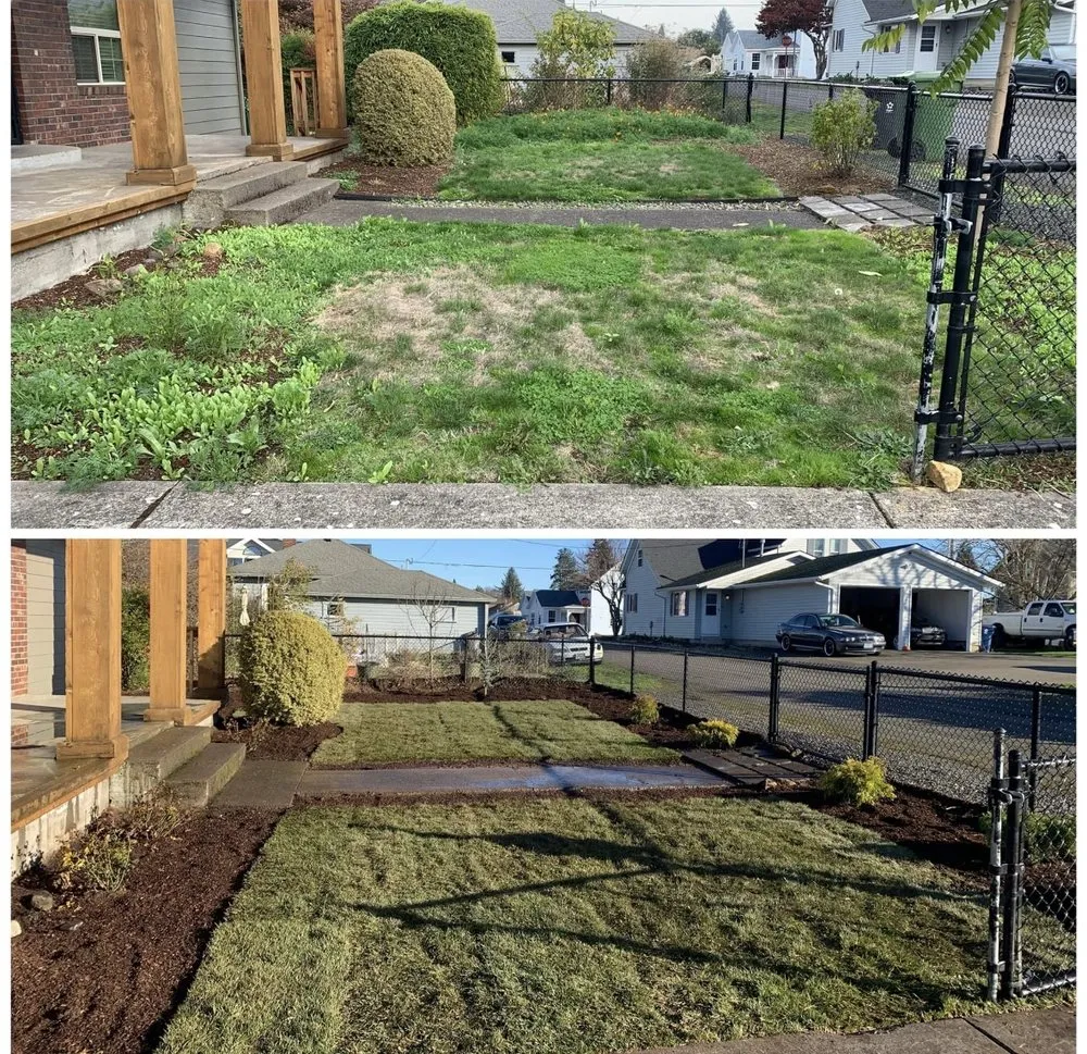 Custom garden landscaping for residential properties across Aumsville, OR - Ramirez Family Landscaping & Lawn Care Service