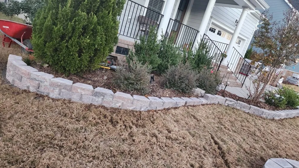 Affordable outdoor landscaping with custom design in Raleigh, NC by Ramirez General Landscaping