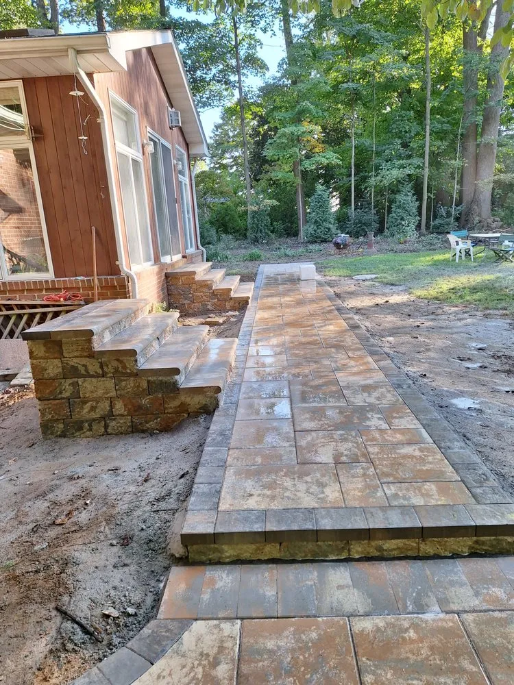 Professional landscape installation near you in Annapolis, MD by Ramirez Hardscapes & Landscaping