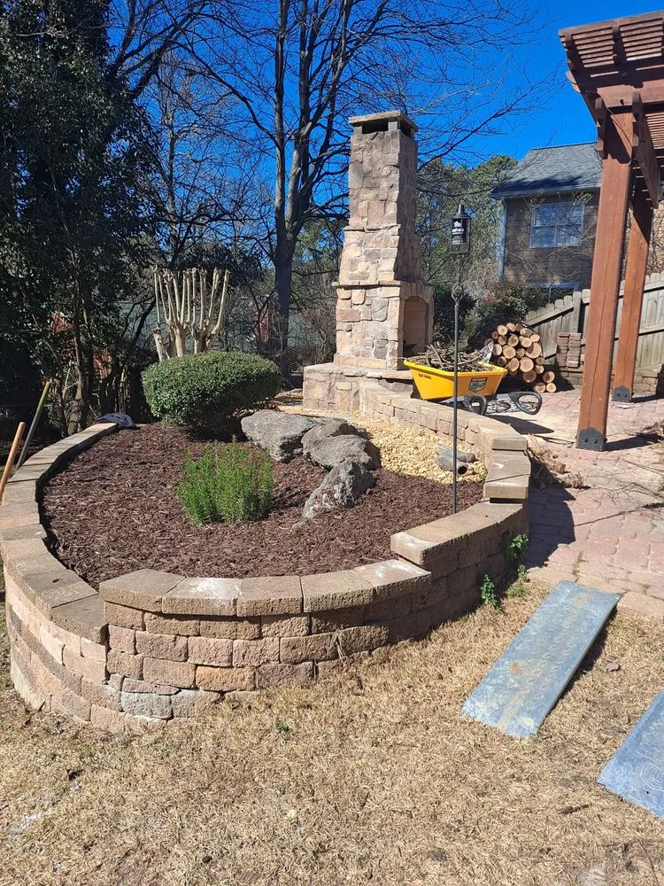 Expert yard cleanup service with custom design across Dunwoody, GA - Ramirez Hardscaping and Tree services