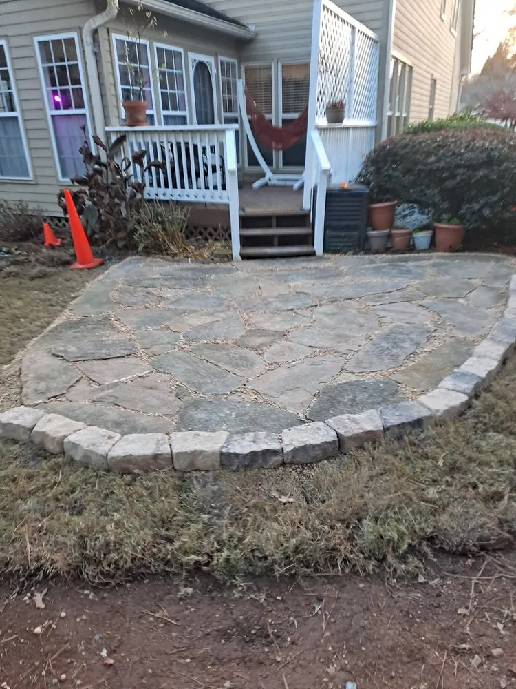 Custom landscaping services in Dunwoody, GA by Ramirez Hardscaping and Tree services