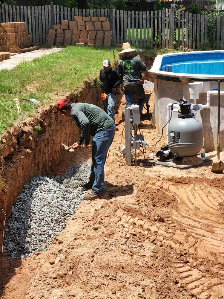 Local garden landscaping in Canton, GA by Ramirez Jr Landscaping