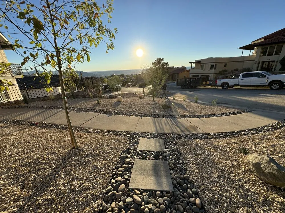 Affordable outdoor landscaping in El Paso, TX by Ramirez Landscape & Maintenance