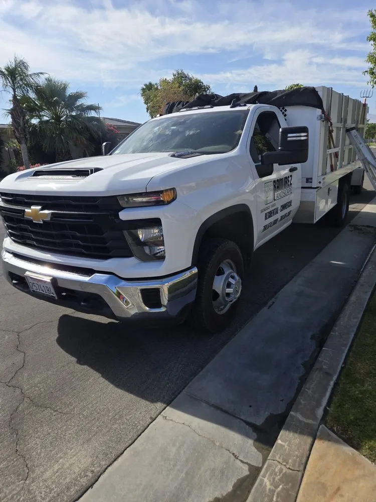 Professional garden landscaping with custom design in Thousand Palms, CA by Ramirez Landscape