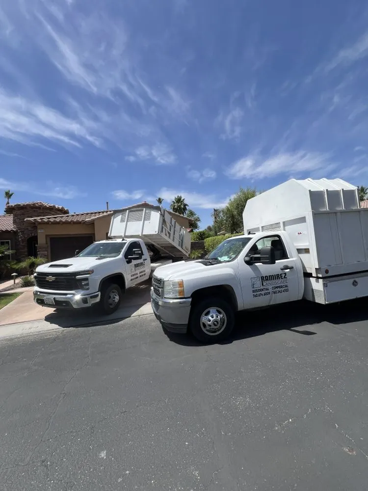 Custom landscape design for homes in Thousand Palms, CA by Ramirez Landscape