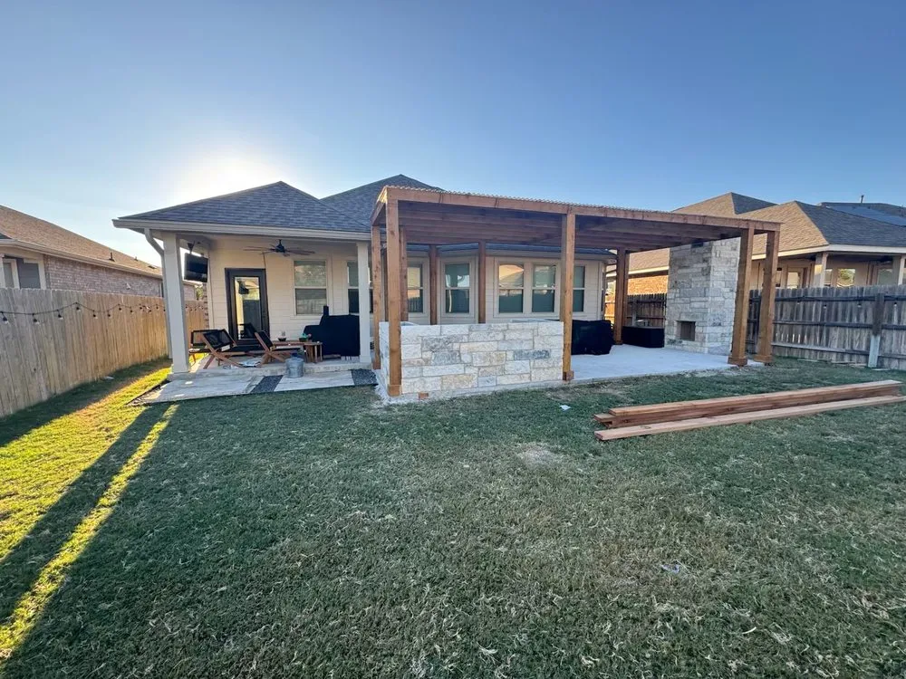 Reliable landscape installation for homes in Buda, TX by Ramirez Landscaping & More