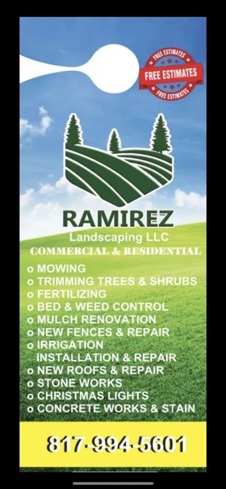 Reliable yard maintenance in Burleson, TX - Ramirez Landscaping