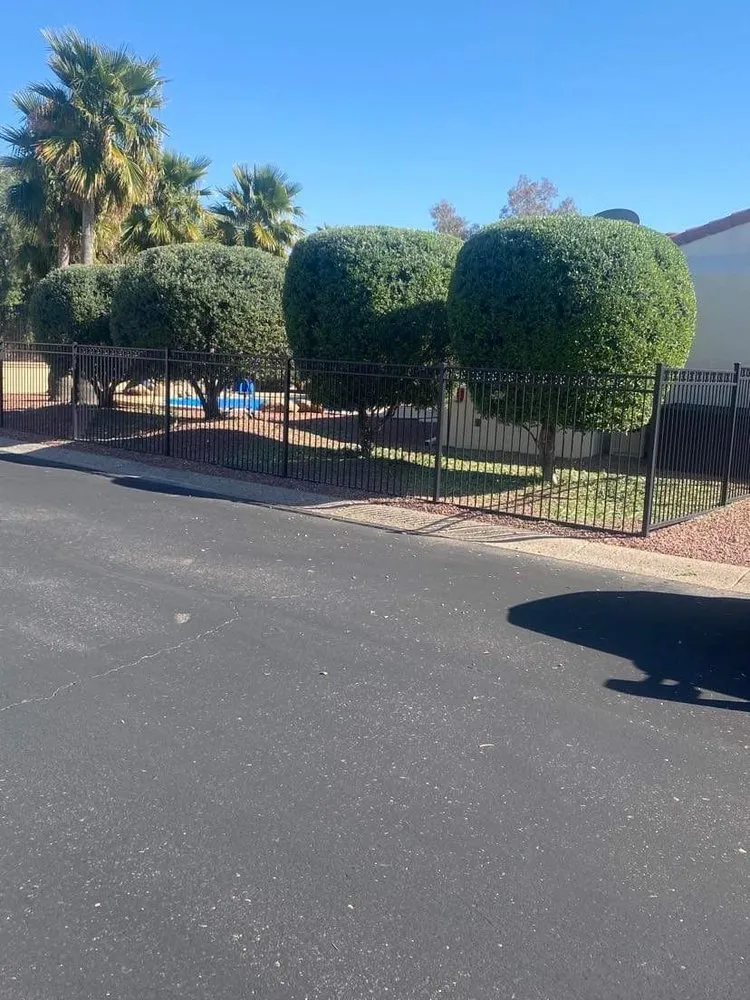 Affordable landscape installation with custom design in El Mirage, AZ by Ramirez Landscaping