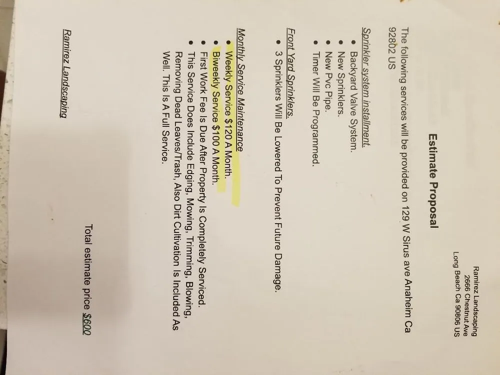 Affordable garden landscaping for residential properties across Long Beach, CA - Ramirez Landscaping