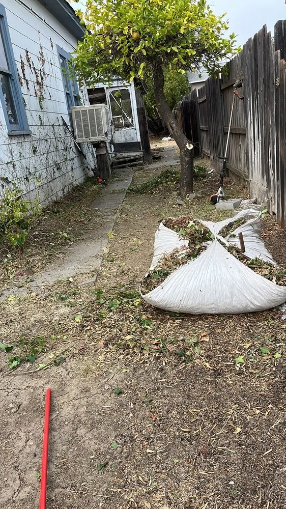 Custom yard cleanup service in Vacaville, CA by Ramirez Landscaping