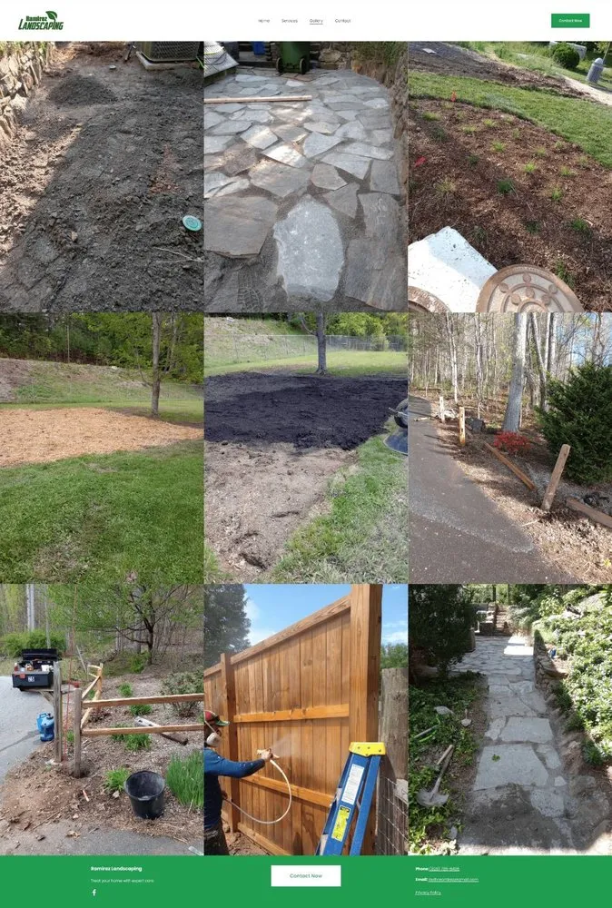 Affordable residential landscaping for residential properties in Weaverville, NC by Ramirez Landscaping