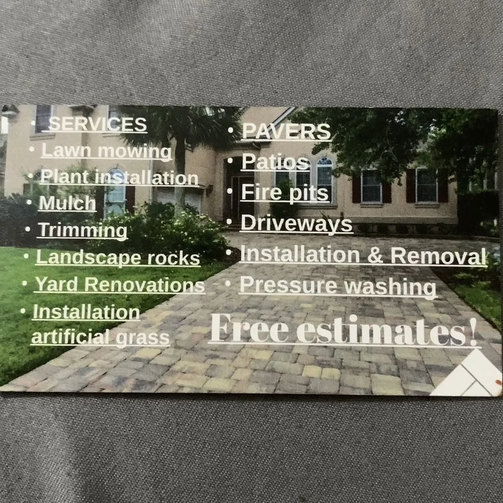Custom lawn mowing service in Cocoa, FL - Ramirez Landscaping y Pavers