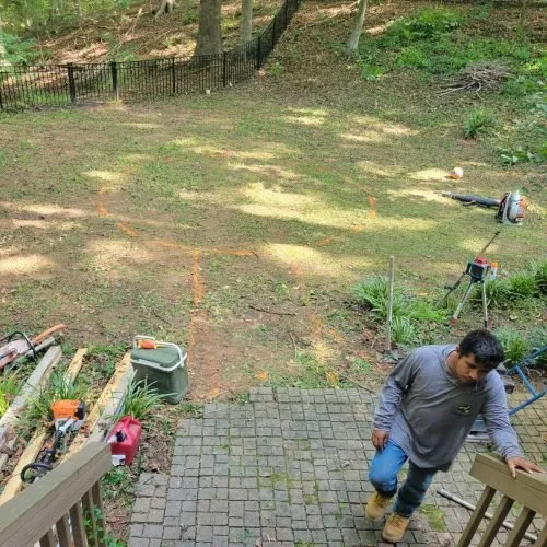 Custom lawn mowing service for beautiful yards in Youngsville, NC by Ramirez Landscaping