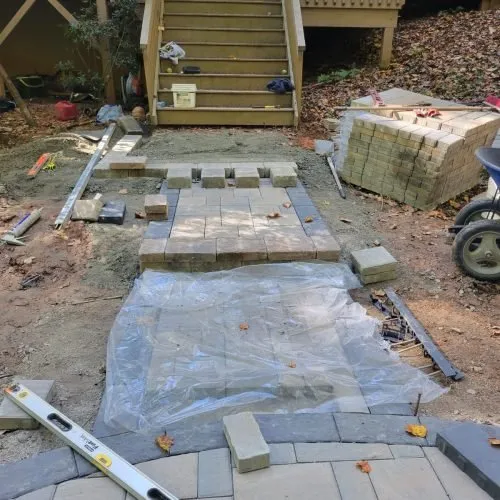 Affordable landscape installation in Youngsville, NC by Ramirez Landscaping